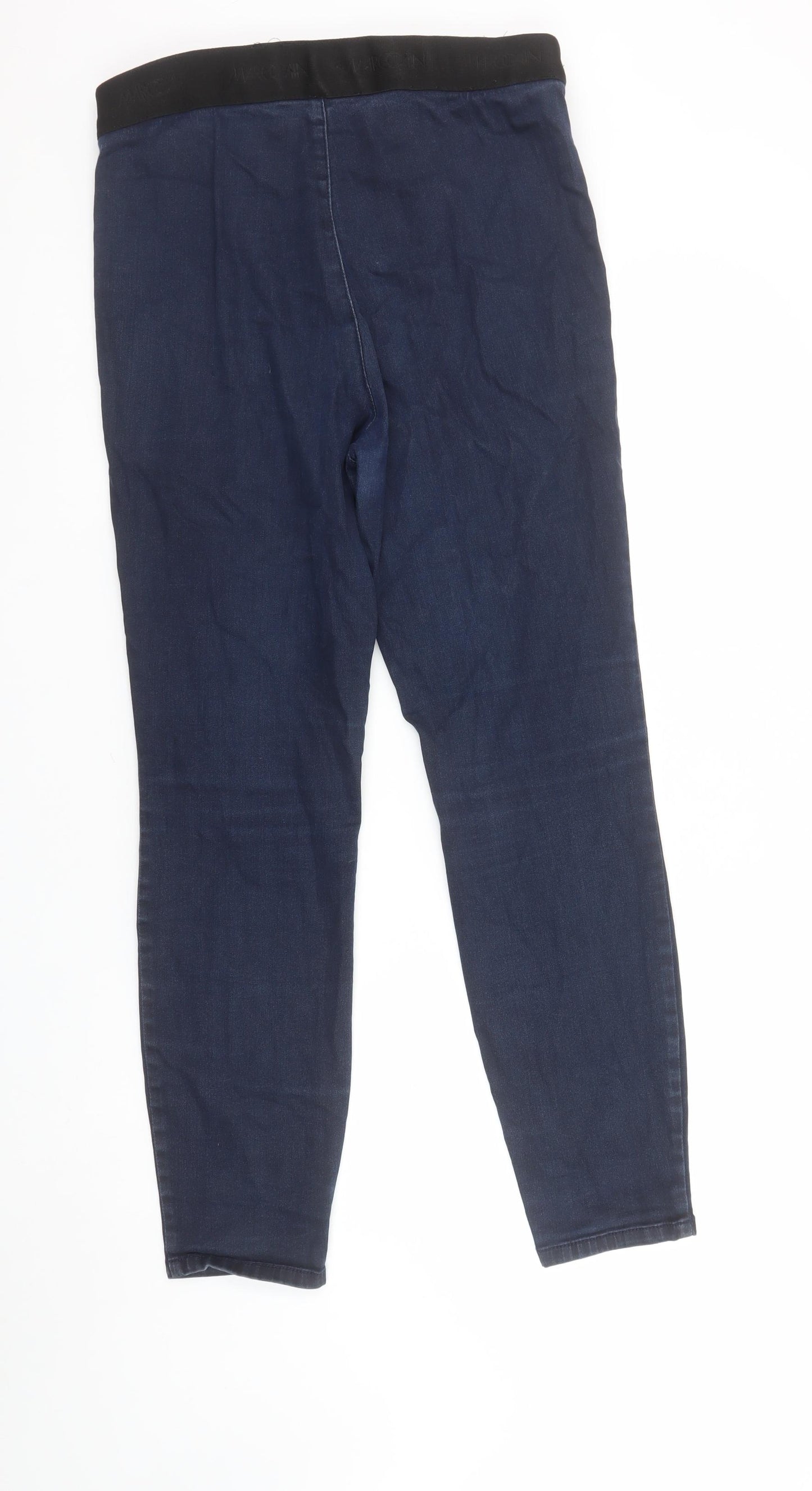 Marc Cain Women's Blue Stretch Jegging Slim Fit Jeans Size 16