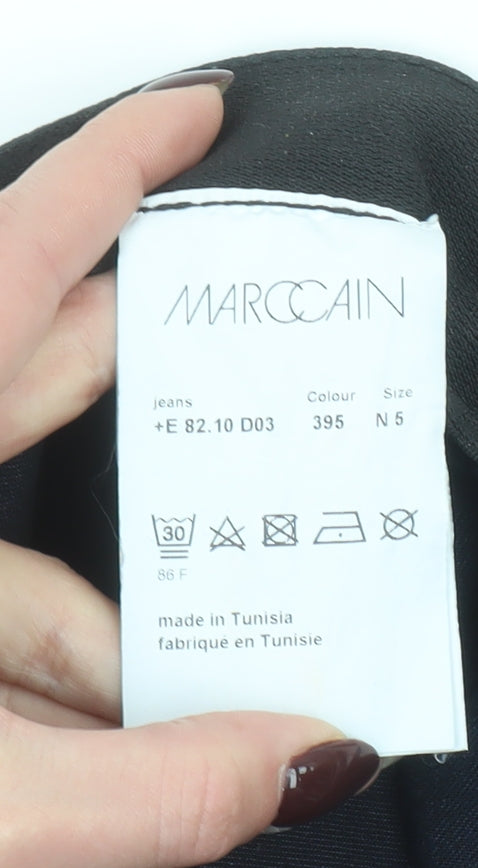 Marc Cain Women's Blue Stretch Jegging Slim Fit Jeans Size 16