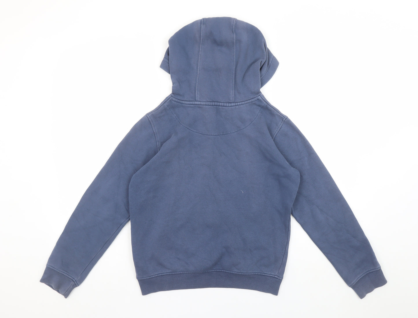 U.S. Polo Assn. Boys Blue Pullover Hoodie 9-10 Years Cotton Blend Sweatshirt
