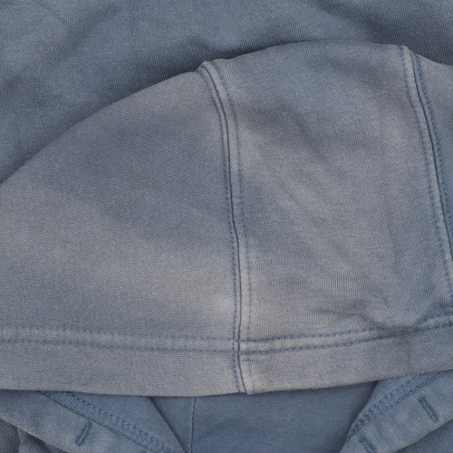 U.S. Polo Assn. Boys Blue Pullover Hoodie 9-10 Years Cotton Blend Sweatshirt