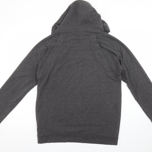 Manuka Life Women’s Grey Pullover Hoodie XS UK 8 Cotton Blend Yoga Top