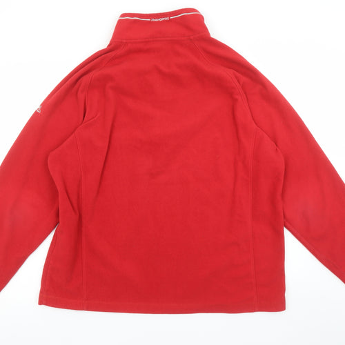 Craghoppers Men's Red XL Fleece Half Zip Pullover Sweatshirt