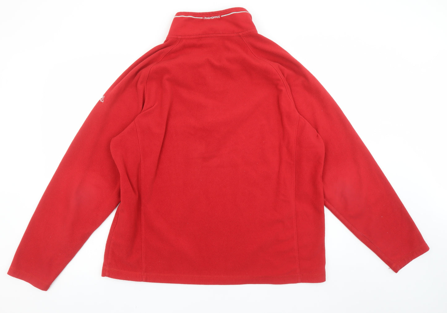 Craghoppers Men's Red XL Fleece Half Zip Pullover Sweatshirt