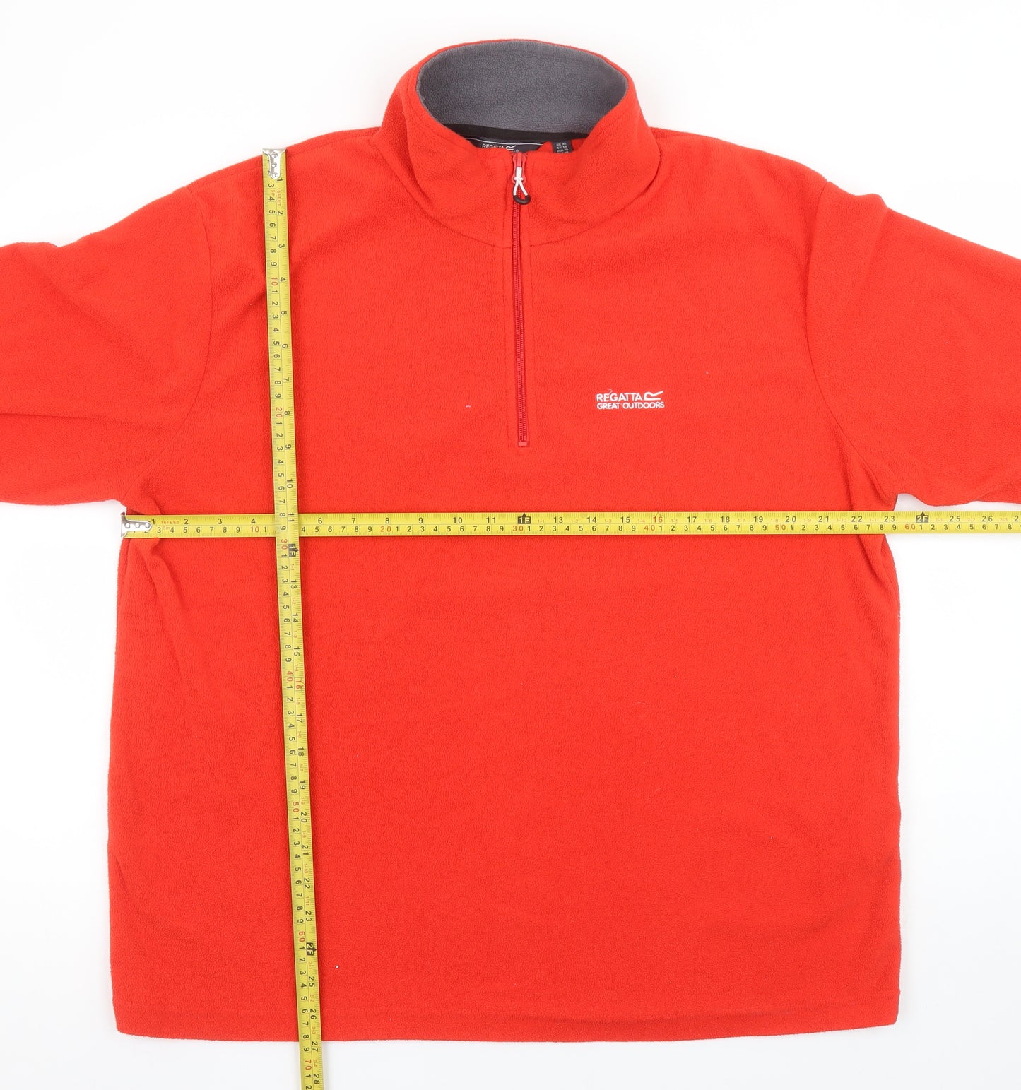 Regatta Men's Red XL Half Zip Fleece Sweatshirt Outdoor Pullover