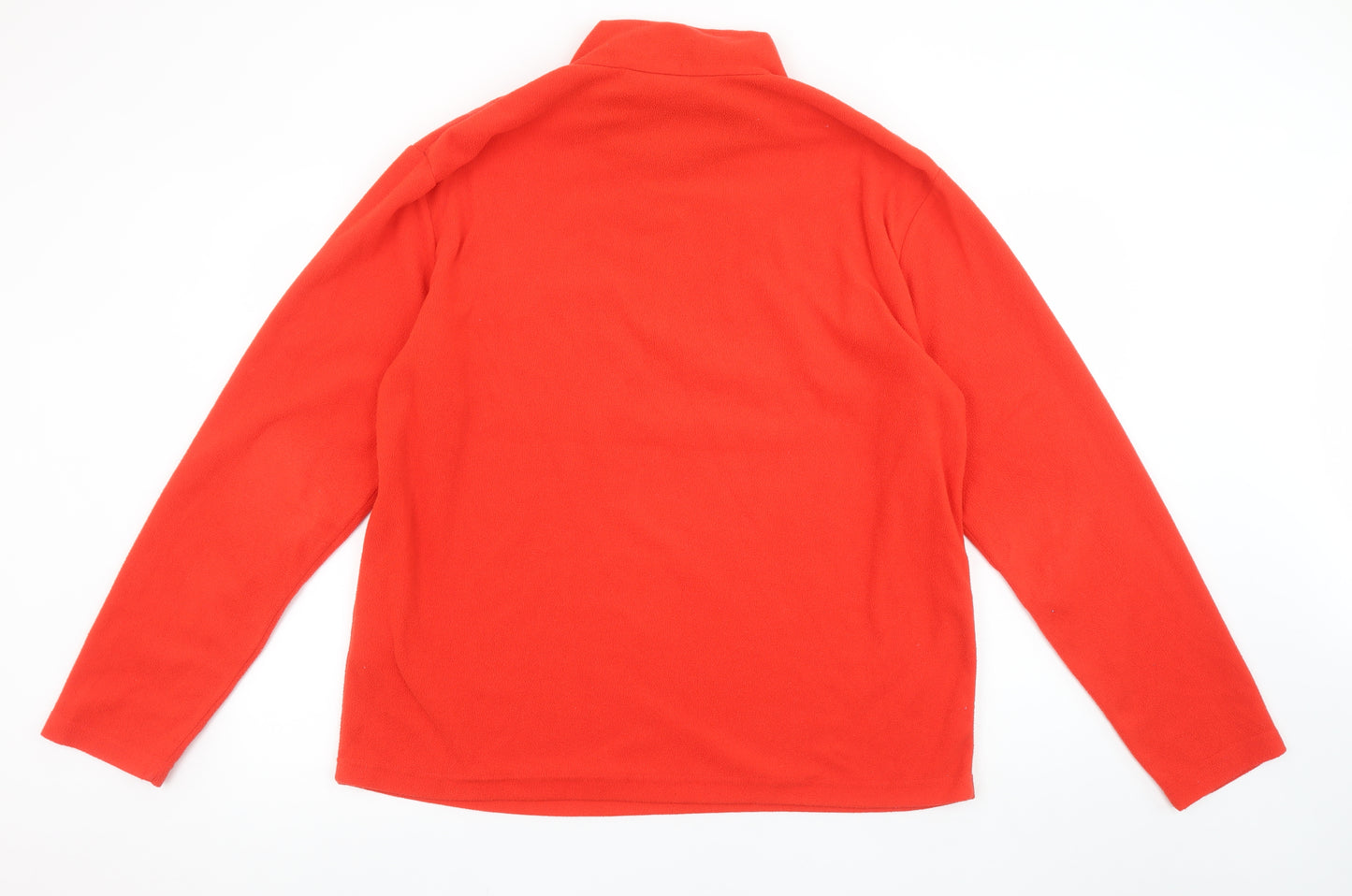 Regatta Men's Red XL Half Zip Fleece Sweatshirt Outdoor Pullover
