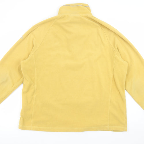 Craghoppers Men’s Yellow Fleece 1/4 Zip Pullover Sweatshirt XL