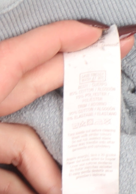 Topman Mens Blue Venice Beach Graphic T-Shirt Size M Regular Fit