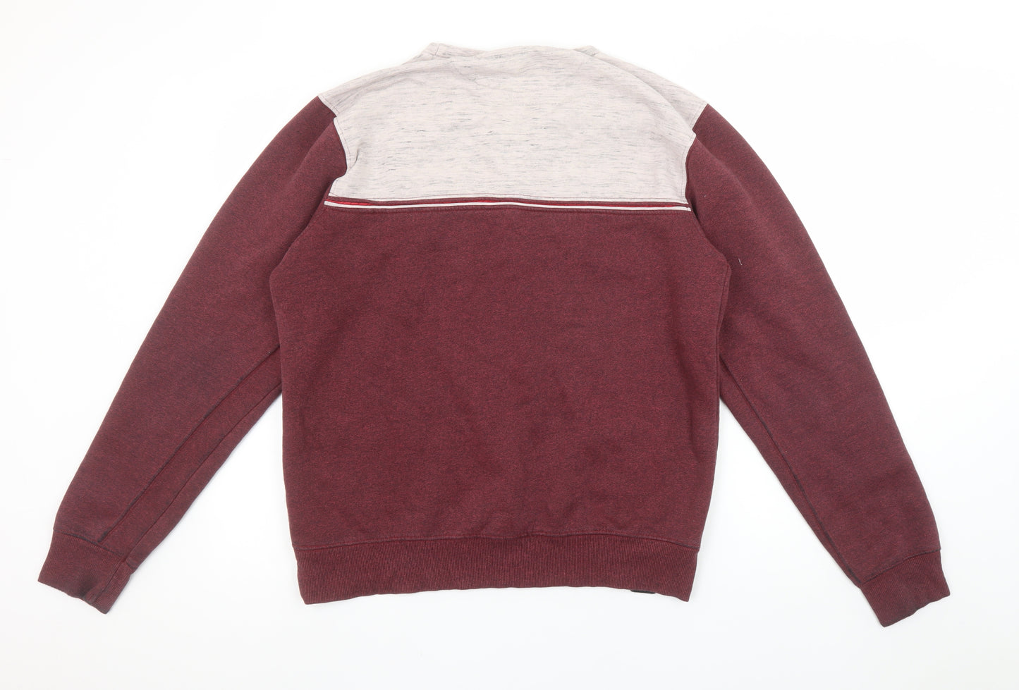 Manchester United Men's Red Crew Neck Sweatshirt L Regular Fit