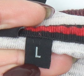 Manchester United Men's Red Crew Neck Sweatshirt L Regular Fit