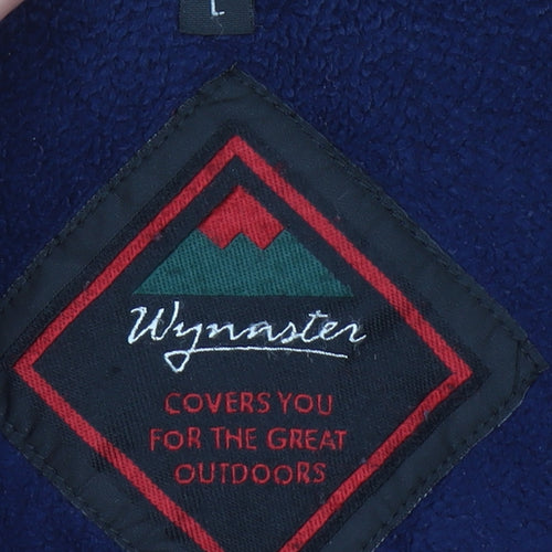 Wynmaster Men's Red Fleece Full Zip Outdoor Jacket Size L