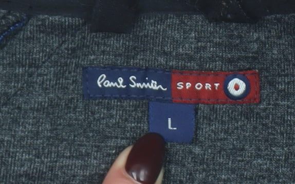 Paul Smith Sport Men's Black Full Zip Sweatshirt Size L