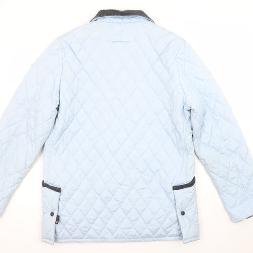 Stonecast Women's Blue Quilted Mid-Length Jacket Size M
