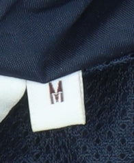 West Ham United Mens Navy Hooded Windbreaker Jacket Size M