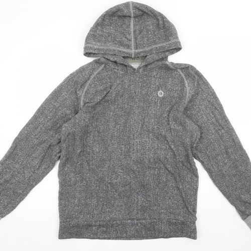 Jack & Jones Core Men's Grey Pullover Hoodie M Regular Fit