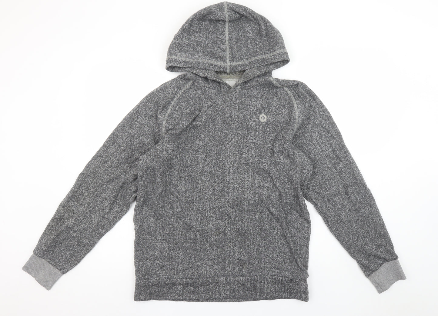 Jack & Jones Core Men's Grey Pullover Hoodie M Regular Fit