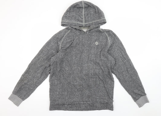 Jack & Jones Core Men's Grey Pullover Hoodie M Regular Fit