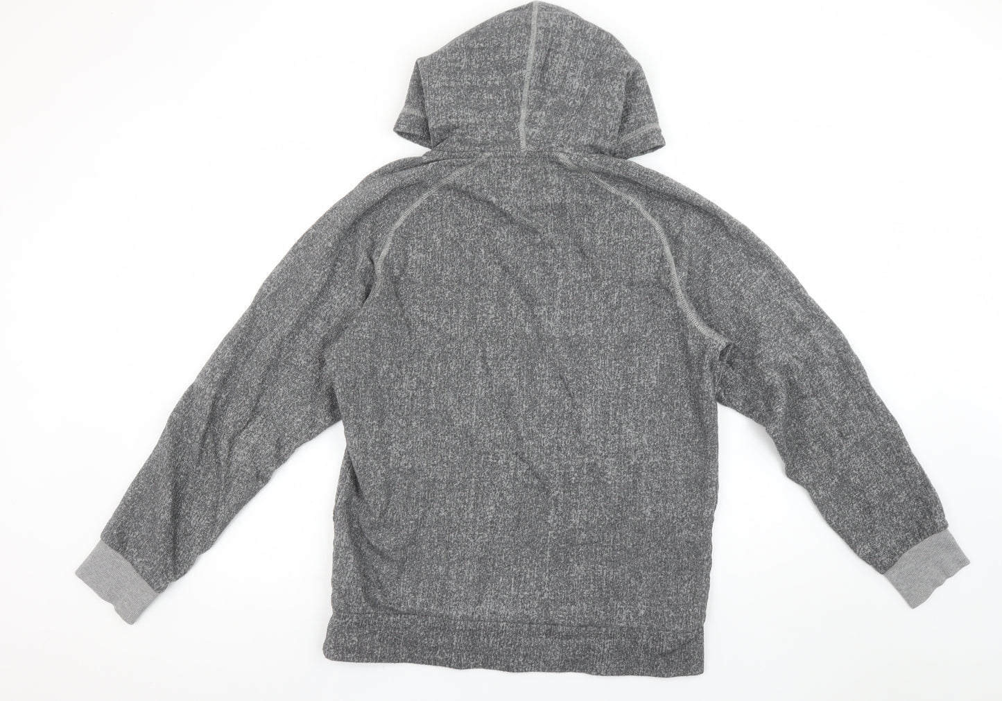 Jack & Jones Core Men's Grey Pullover Hoodie M Regular Fit