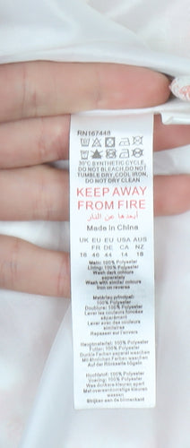 Boohoo Women’s Pink Bouclé Check Blazer Jacket UK 18