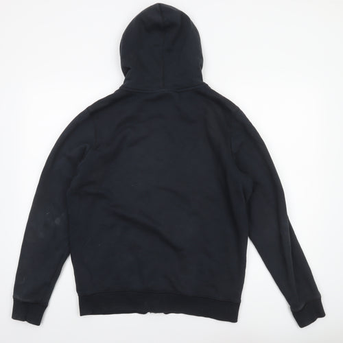 Under Armour Men's Black Full Zip Hoodie M ColdGear Fleece