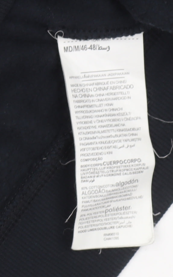 Under Armour Men's Black Full Zip Hoodie M ColdGear Fleece