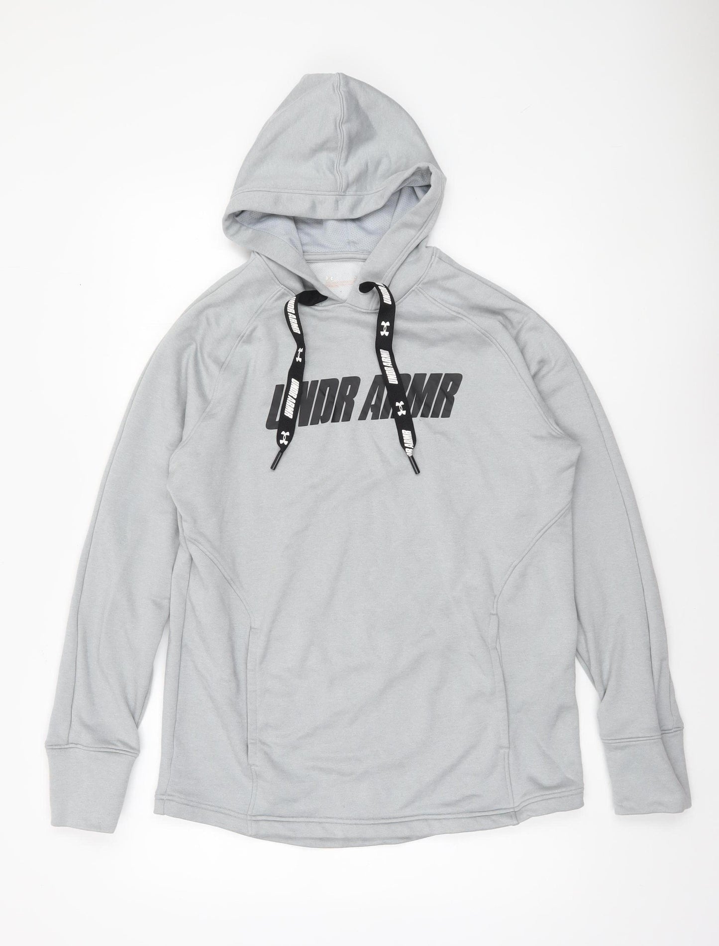 Under Armour Men's Grey Pullover Hoodie Medium Sports Jumper