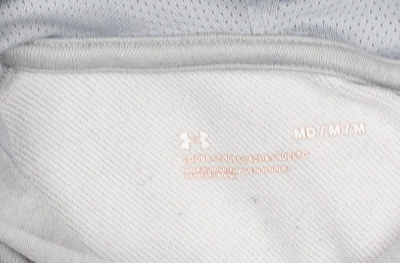 Under Armour Men's Grey Pullover Hoodie Medium Sports Jumper