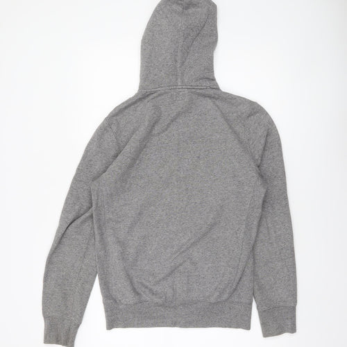 Levi's Men's Grey Full Zip Hoodie Small Regular Fit Cotton Jersey