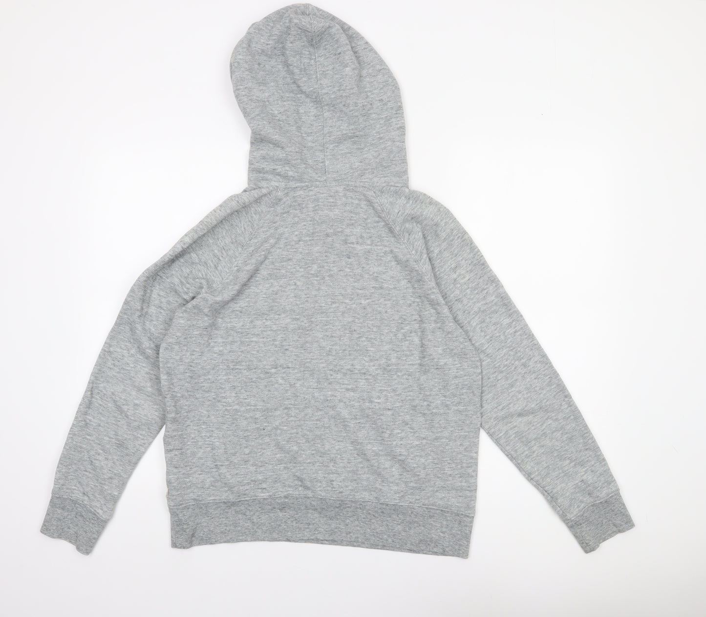 Levi's Womens Grey Logo Pullover Hoodie Size M Cotton Blend