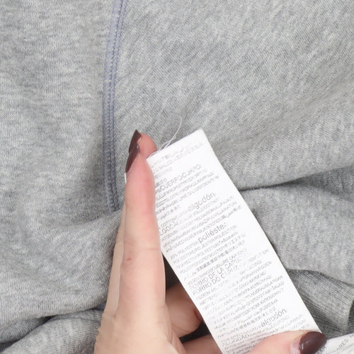 Under Armour Men's Grey Full Zip Hoodie Size M Fleece Sportswear