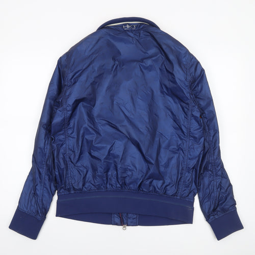 Hackett Aston Martin Racing Men's Blue Bomber Jacket Size M