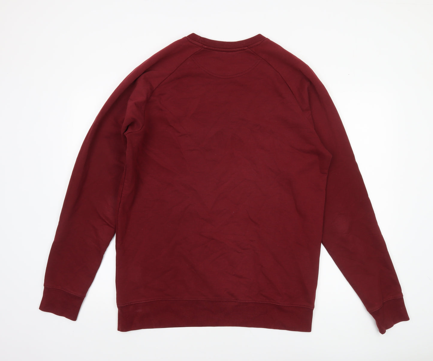 Spoke & Solace Men's Red Pullover Sweatshirt Size L Crew Neck