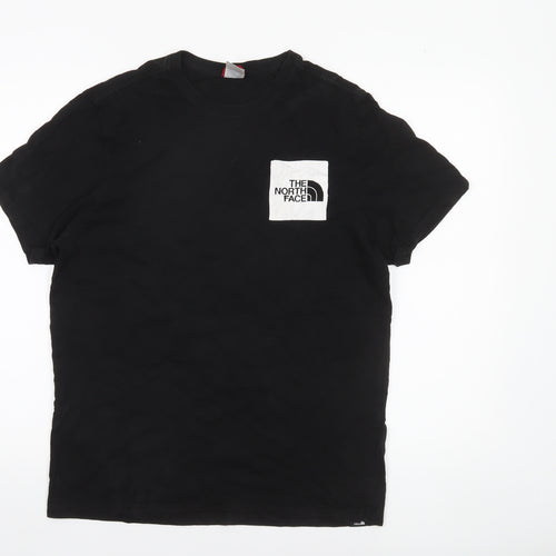 The North Face Men's Black Cotton Crew Neck Short Sleeve T-Shirt M