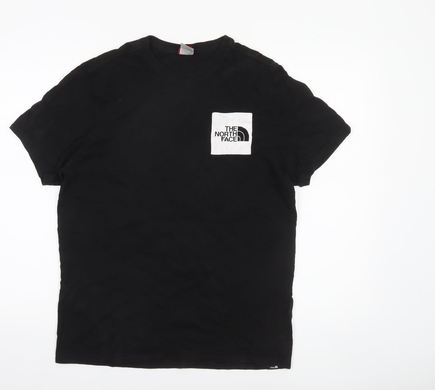 The North Face Men's Black Cotton Crew Neck Short Sleeve T-Shirt M