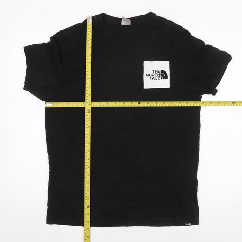 The North Face Men's Black Cotton Crew Neck Short Sleeve T-Shirt M