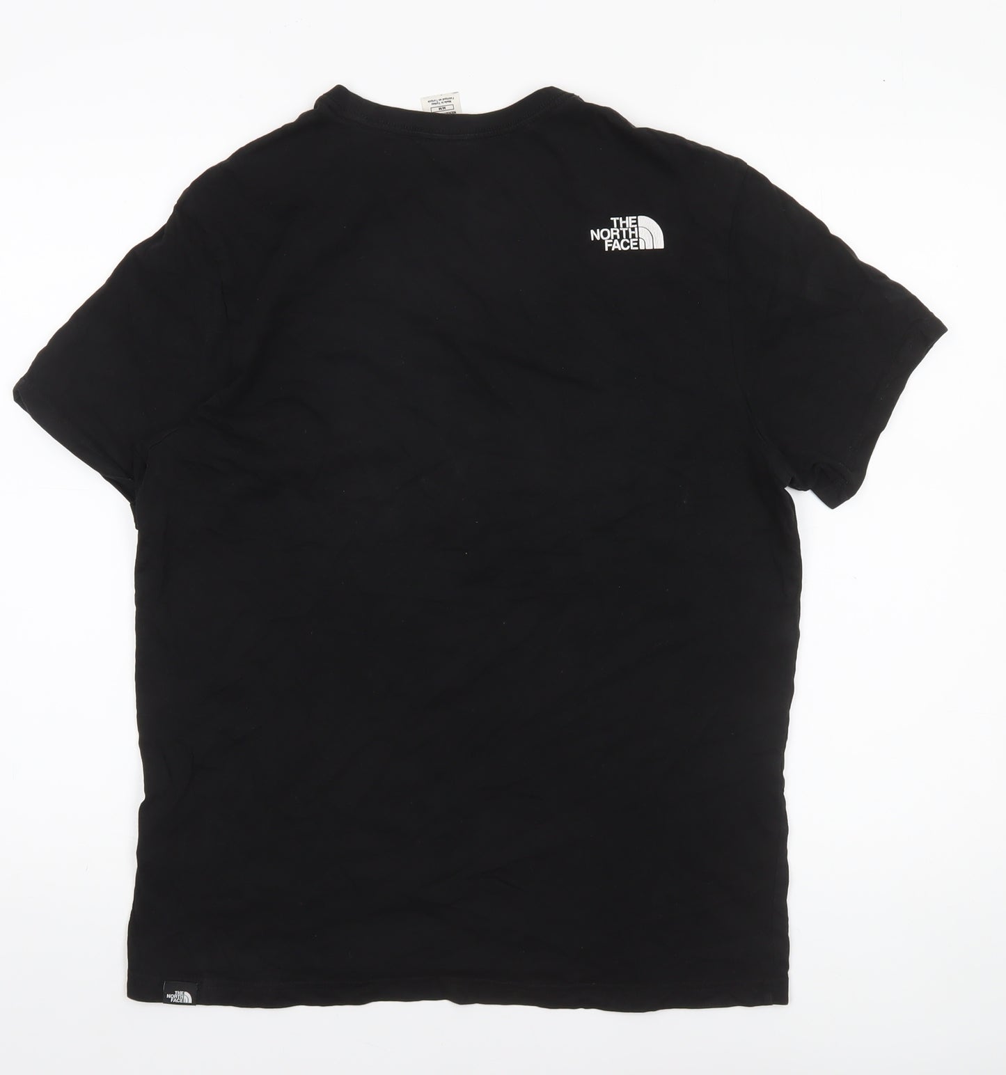 The North Face Men's Black Cotton Crew Neck Short Sleeve T-Shirt M