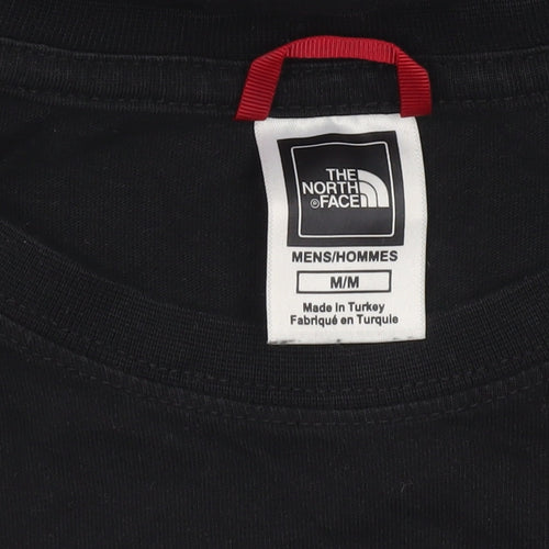 The North Face Men's Black Cotton Crew Neck Short Sleeve T-Shirt M