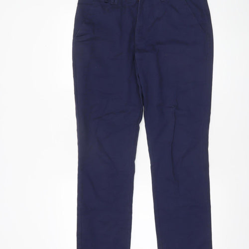 Denton Co. Men's Blue Chino Trousers Size 32 Straight Fit