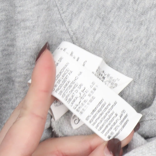 Calvin Klein Women Grey Jersey Long Sleeve Pyjama Top S