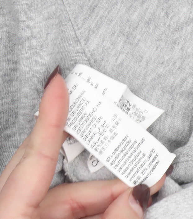 Calvin Klein Women Grey Jersey Long Sleeve Pyjama Top S