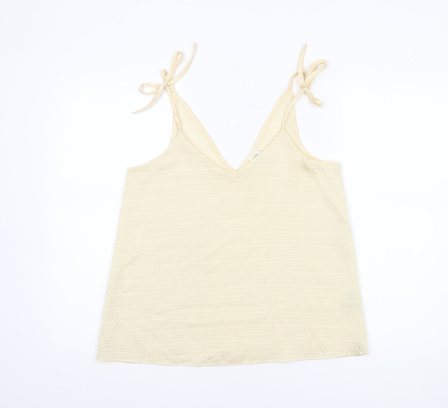 River Island Women's Beige Camisole Tank Top Size 10
