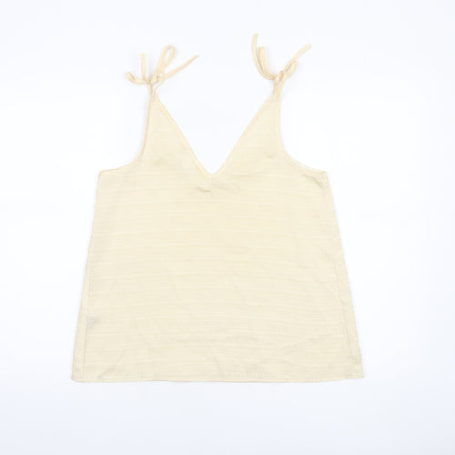 River Island Women's Beige Camisole Tank Top Size 10