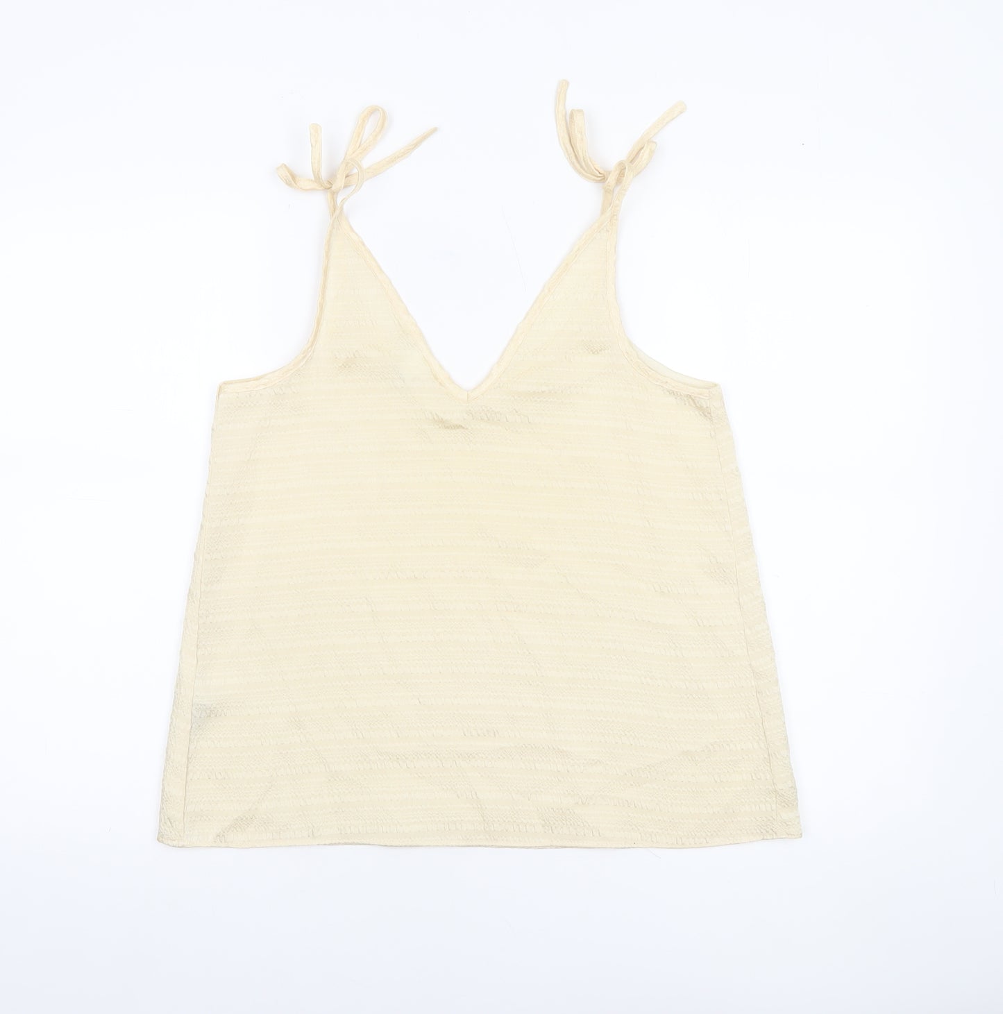 River Island Women's Beige Camisole Tank Top Size 10