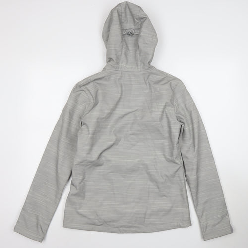 Mountain Warehouse Women's Grey Softshell Hooded Jacket Size 10