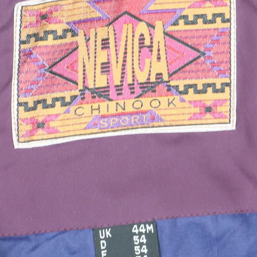 Nevica Men's Blue Ski Jacket Size 44 Waterproof Winter Coat