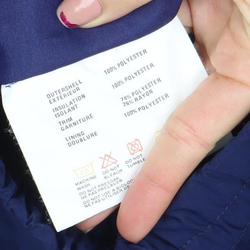 Nevica Men's Blue Ski Jacket Size 44 Waterproof Winter Coat