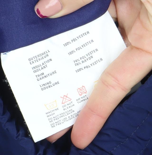 Nevica Men's Blue Ski Jacket Size 44 Waterproof Winter Coat