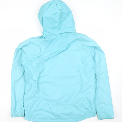 Trespass Women Blue XL Waterproof Hooded Parka Jacket