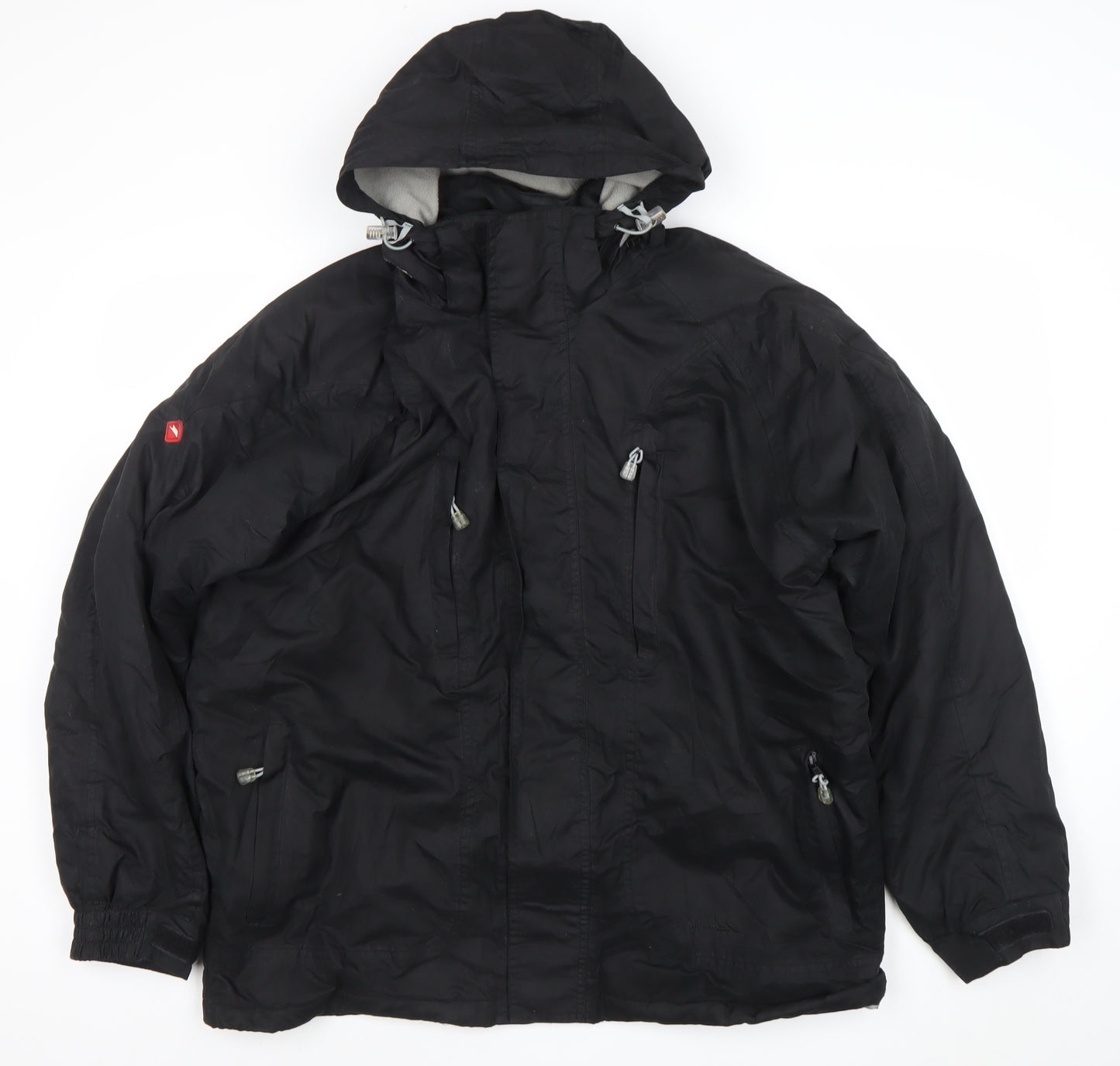 Trespass Men's Black M Waterproof Windproof Hooded Jacket