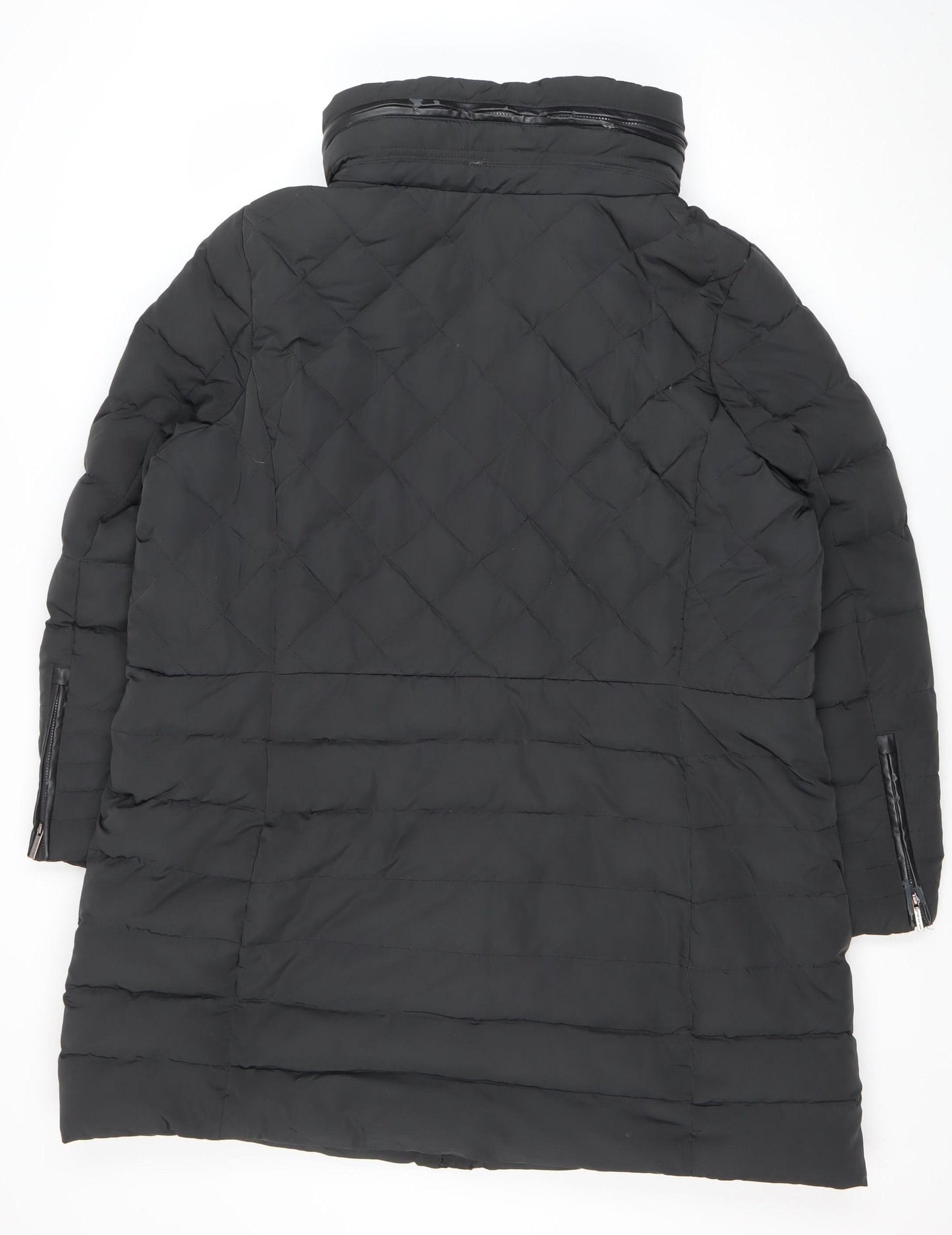 Maine New England Women's Black Quilted Puffer Coat Size 22