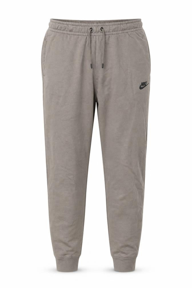 Front view of Nike Men's Brown Small Jogger Trousers Cotton Blend